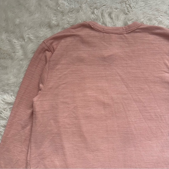 Free People FP Beach Sweater Bi-Coastal Cardigan Duster Papaya Sun Sz S - Picture 6 of 14